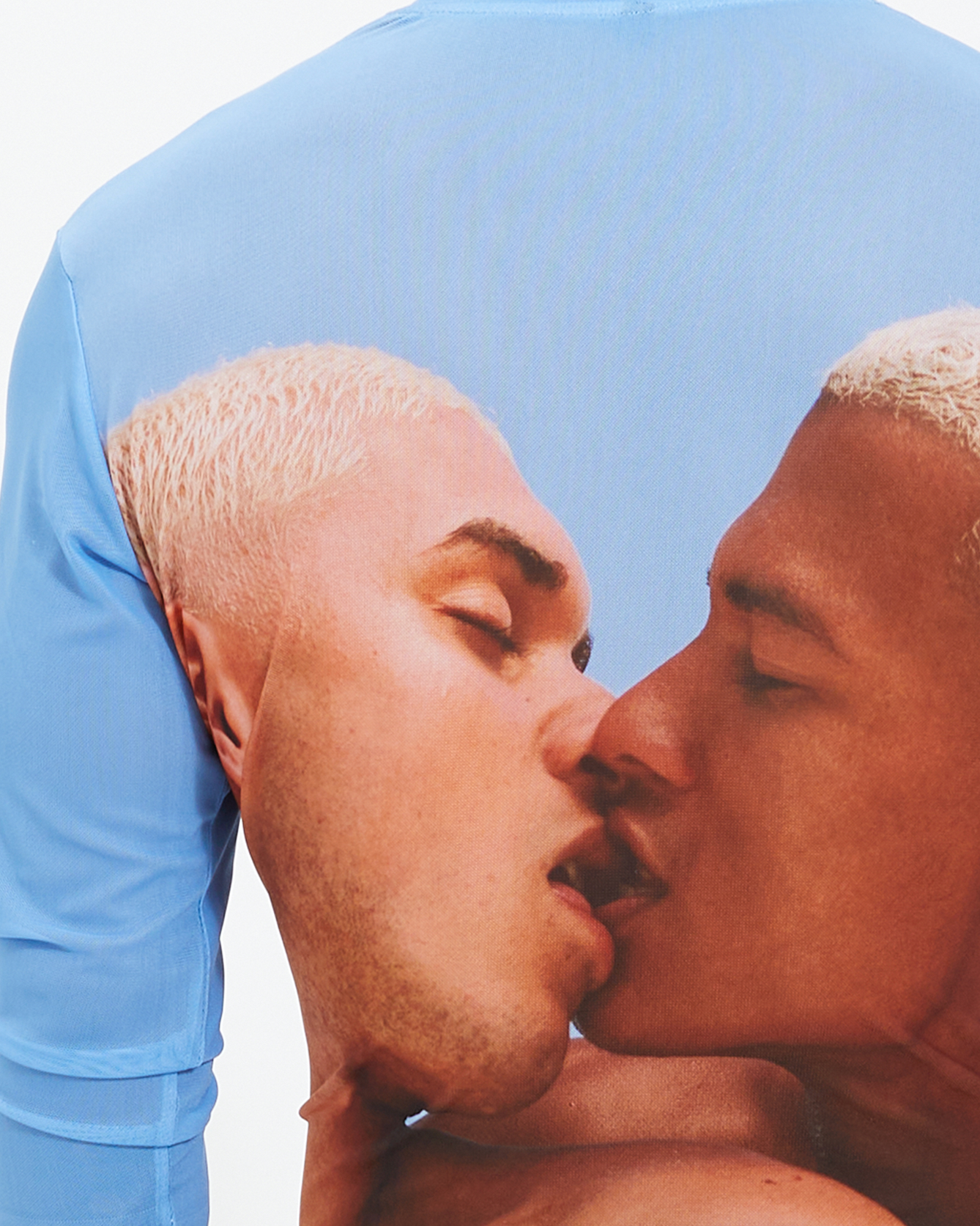 Kiss Mesh muscle fit long sleeve mesh t-shirt