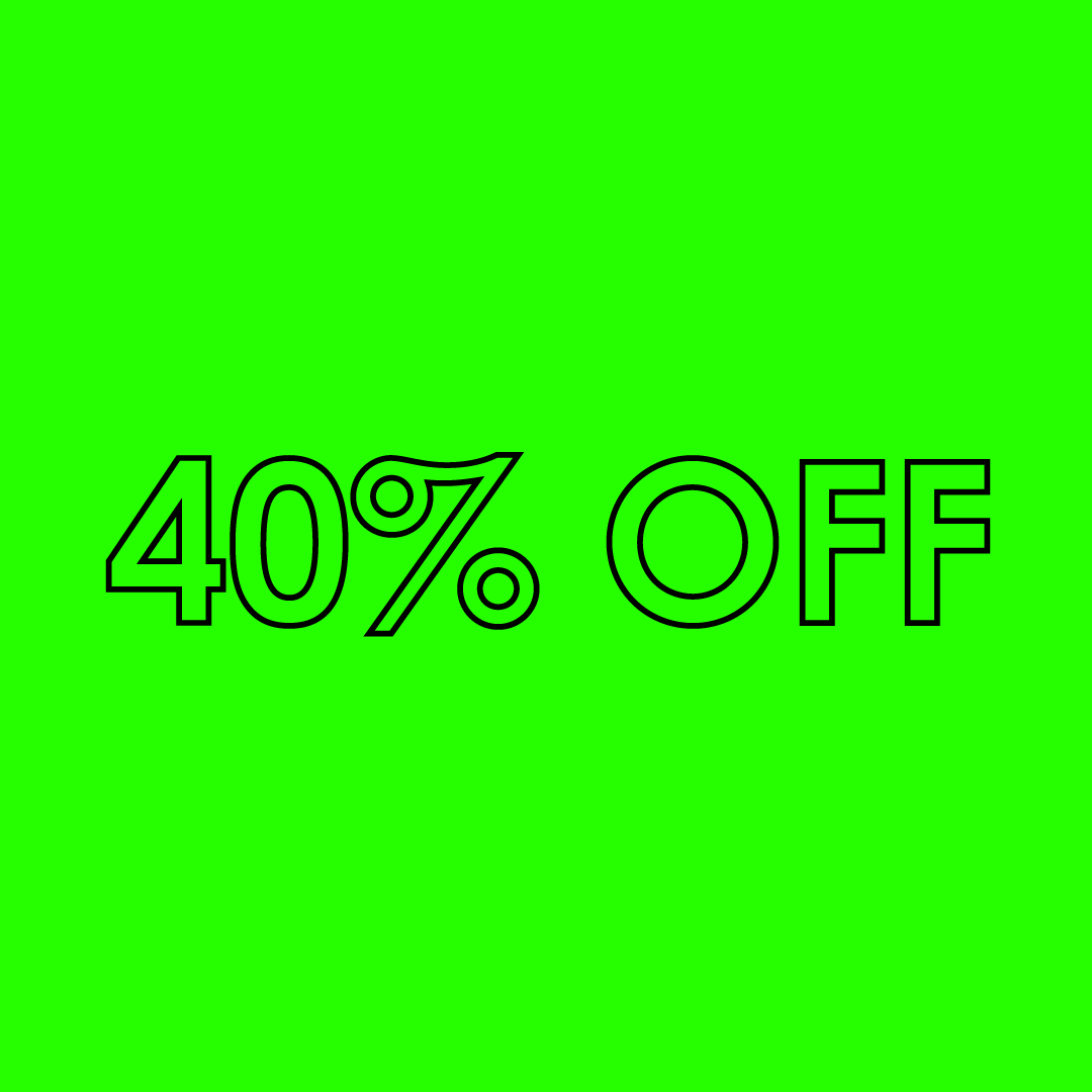 40% OFF