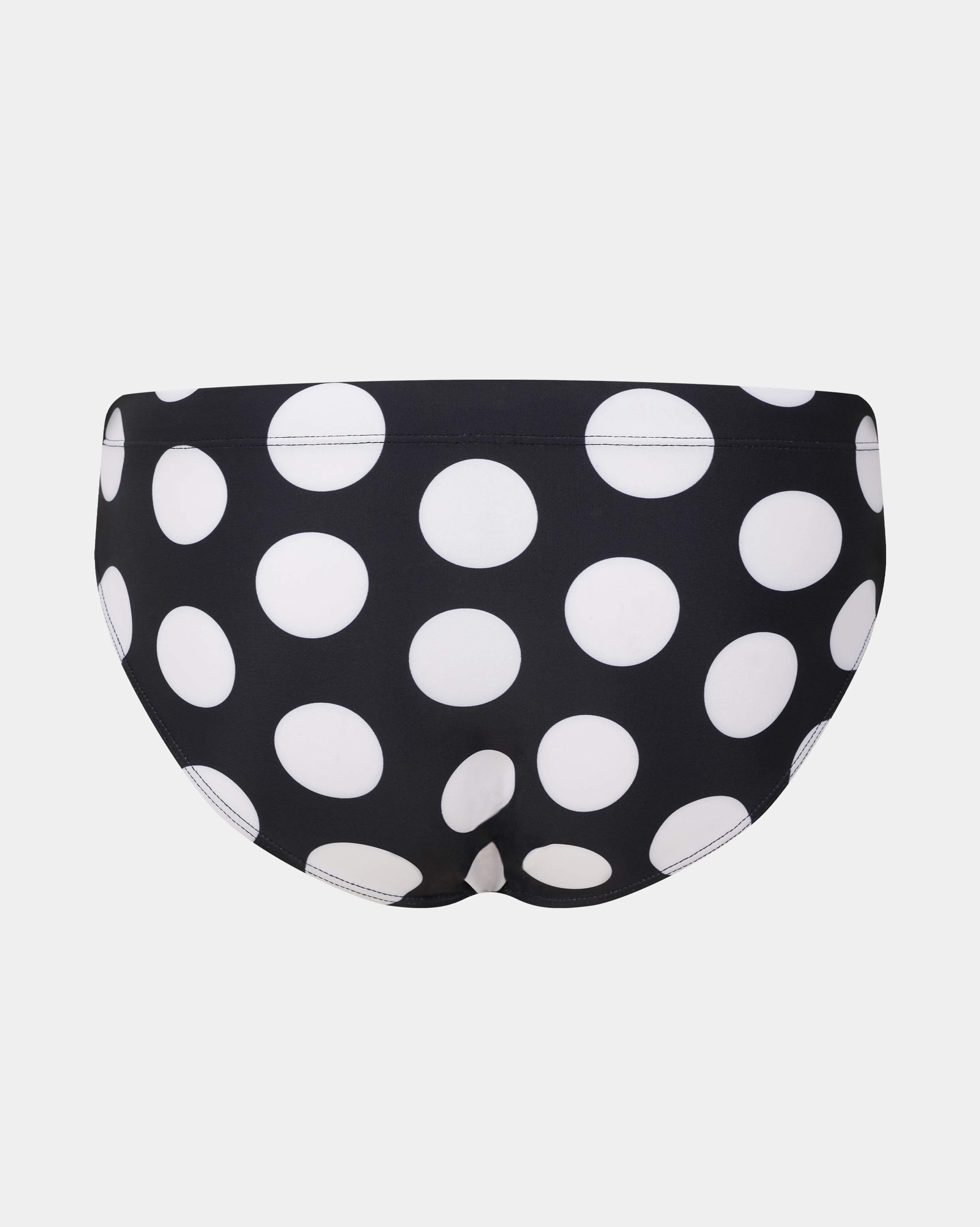 Polka Swim Brief - Black