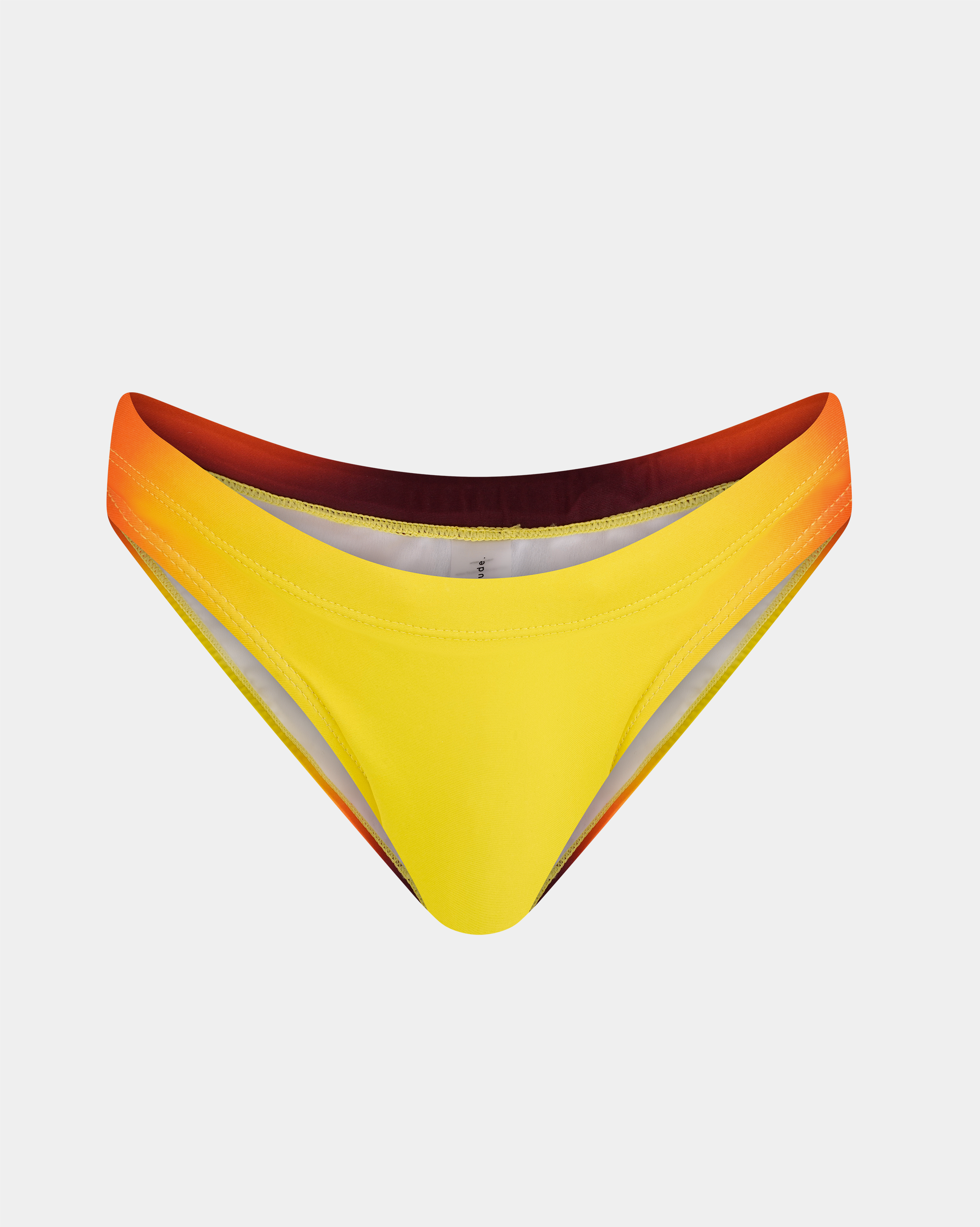 Gradient Razor Brief - Yellow