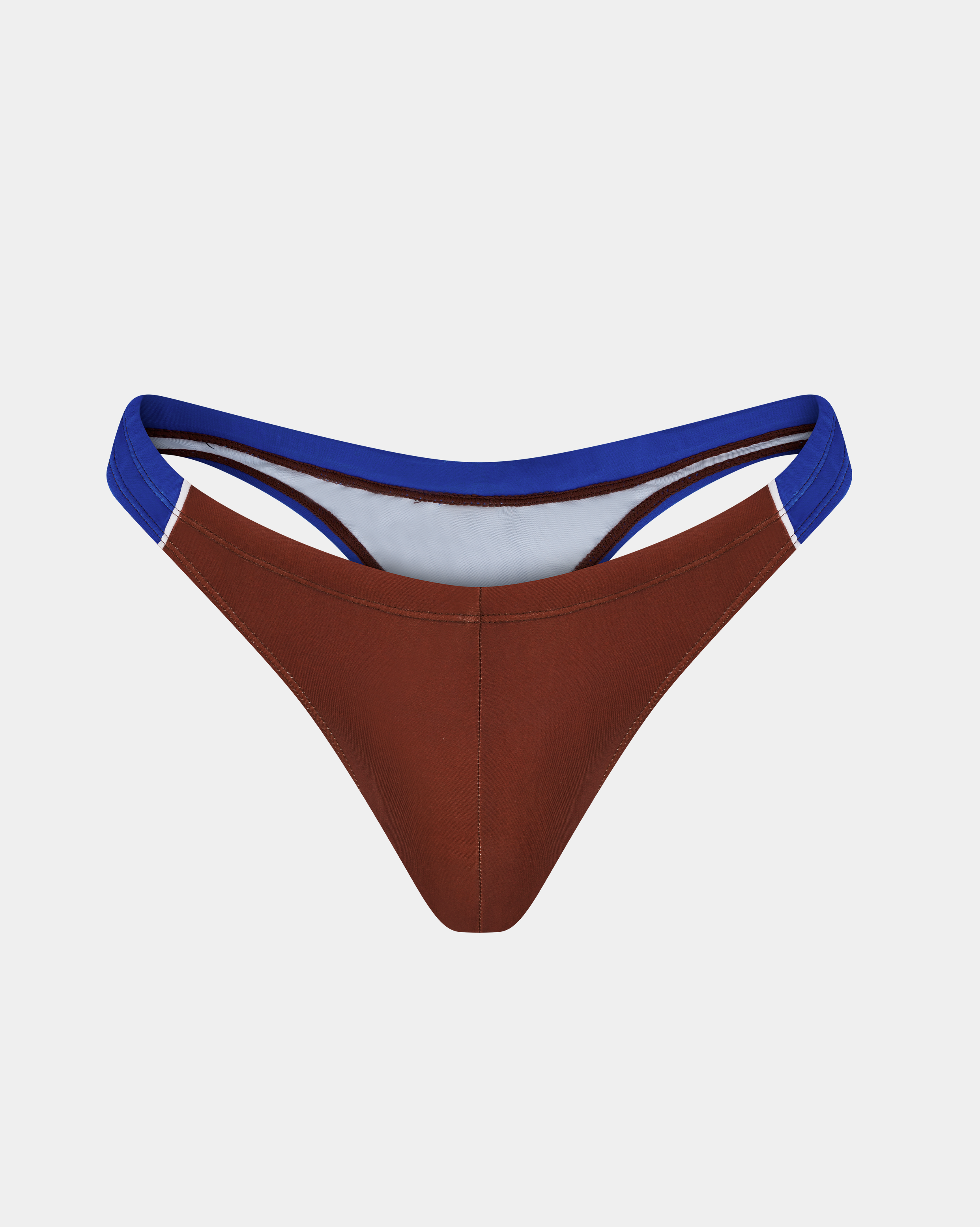 Core Razor Thong - Brandy & Blue