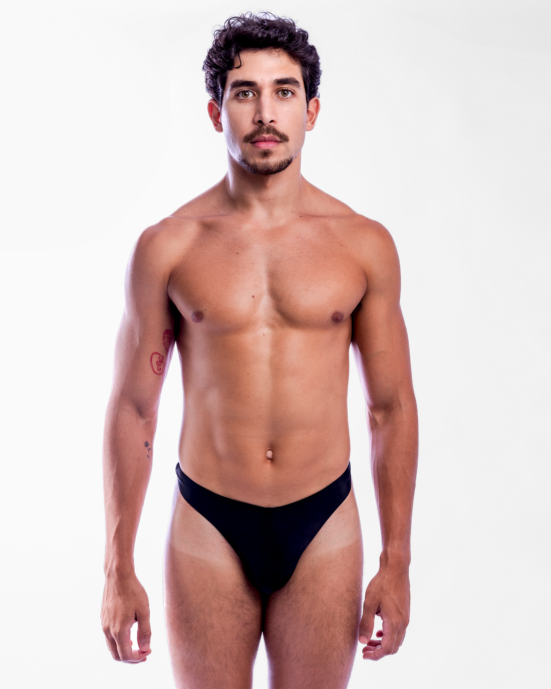 Barbel Thong In Black