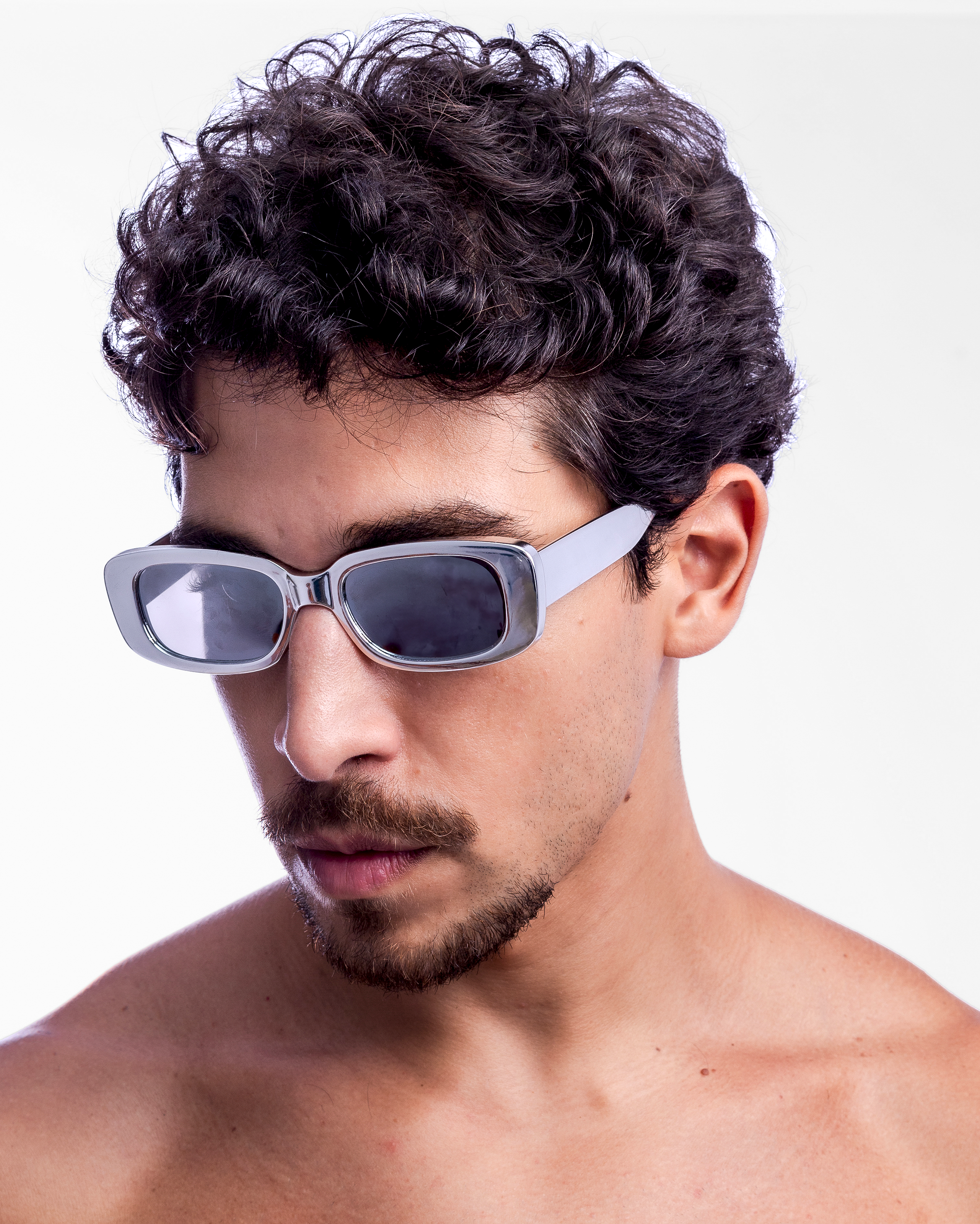 Apollo Square Frame - Silver Chrome