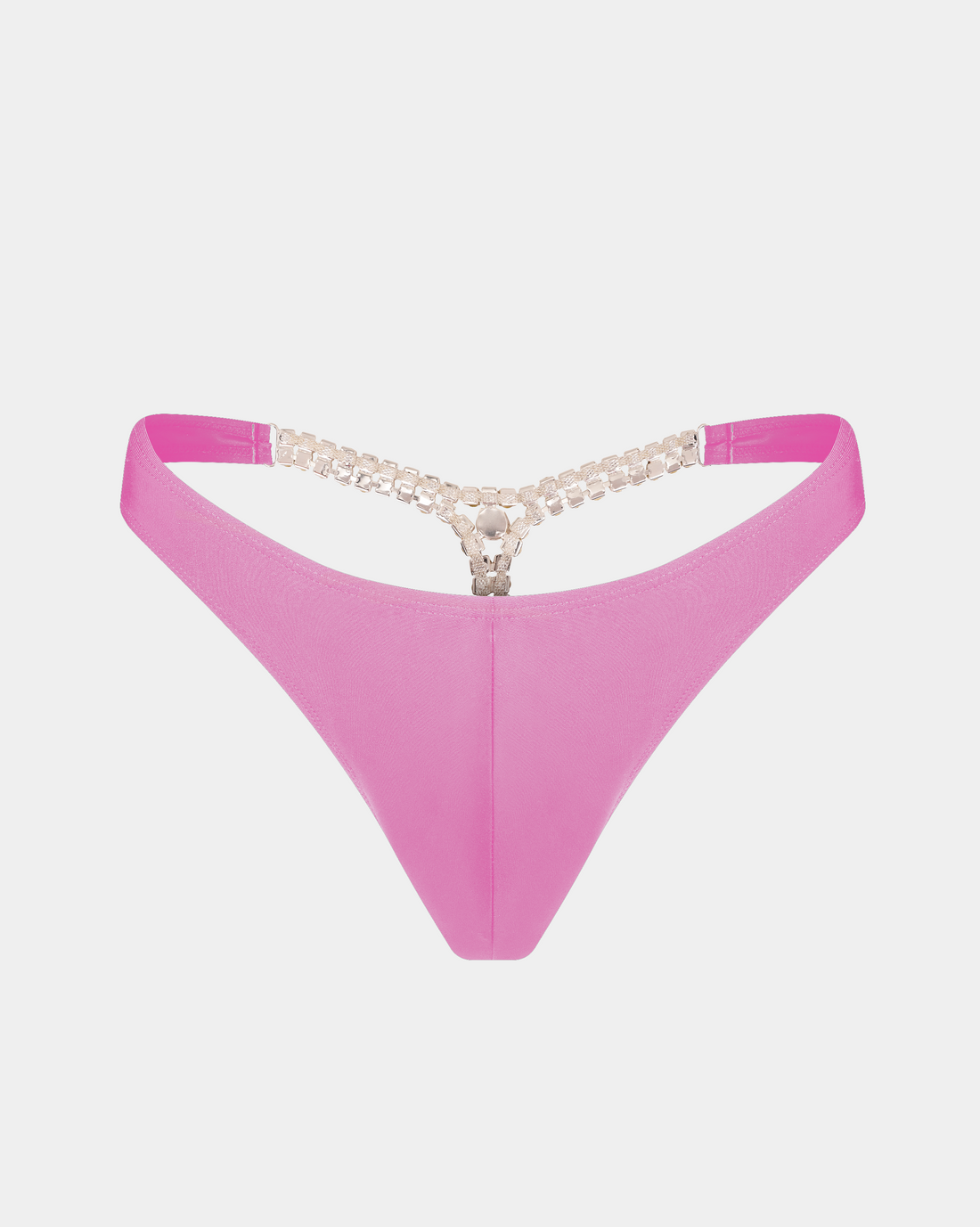 Diamond T-Back Thong - Pink