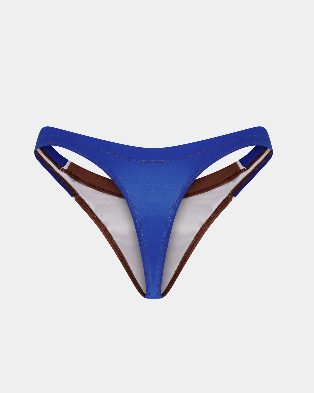 Core Razor Thong - Brandy & Blue