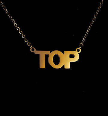 Gold Top Necklace designed by Project Claude (7604617806043)
